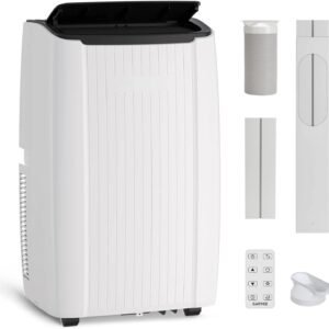 14000 BTU Portable Air Conditioner 5-in-1 Floor AC