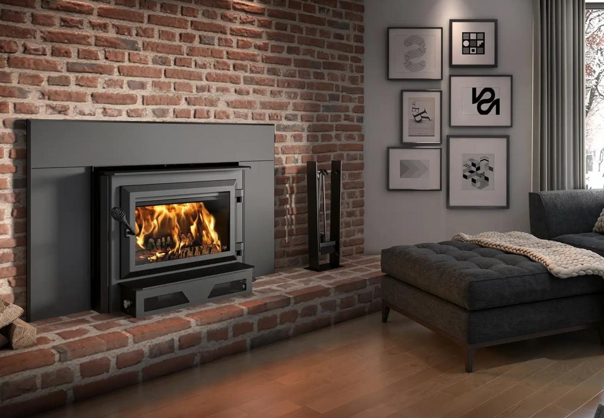 hei240 Ventis Wood Burning Fireplace Insert - Image 3