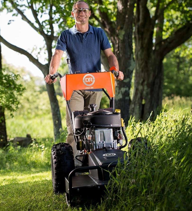 Safford Equipment DR Power 26-Inch 15.5 HP Walk-Behind Field and Brush Mower - Image 2