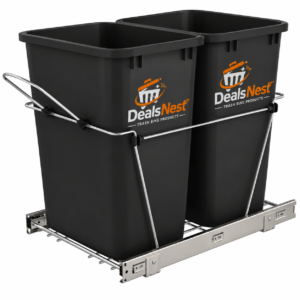 DealsNest Double Pull-Out Trash Can